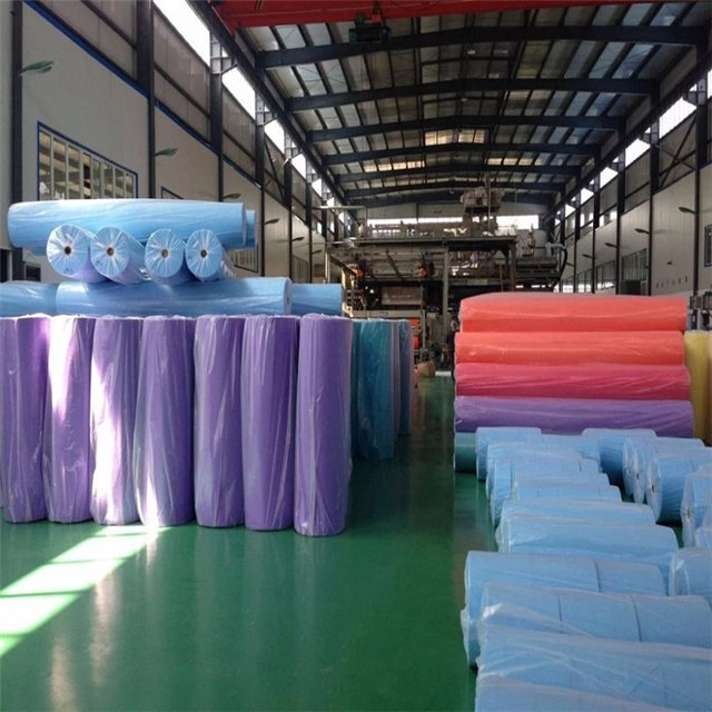 Any color top high quality 100%polypropylene spunbond nonwoven fabric supplier