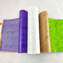 High Quality New design Colorful Embossed nonwoven fabric for flower and gift packing
