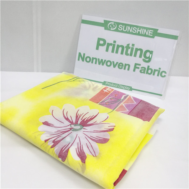  Best Quality Printing 100%PP Non-woven Fabric for table cloth 