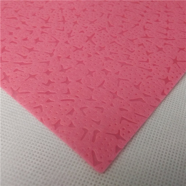 Star pattern emboss non woven fabric roll for wrapping material