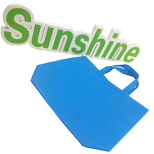 Colorful 100%PP Non Woven Handle Bags for Shopping PP Spunbond Nonwoven Fabric Handle Bags 
