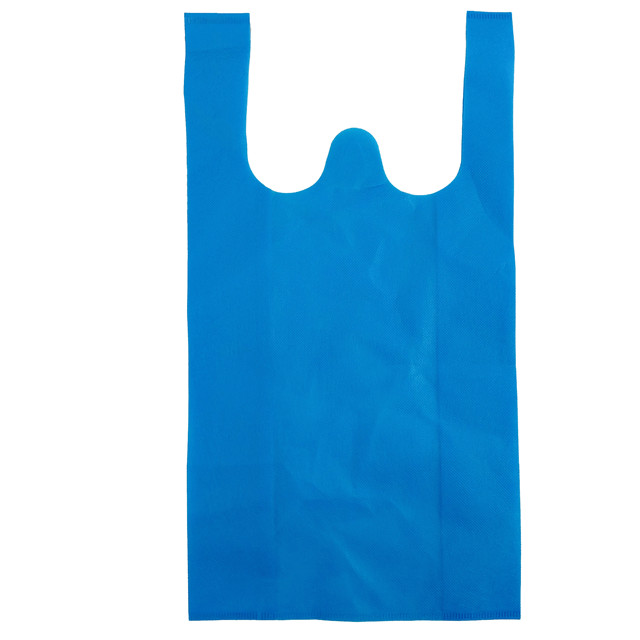 Eco-friendly Cheap Disposable Non Woven Spunbond Shopping Bag T-shirt Bag