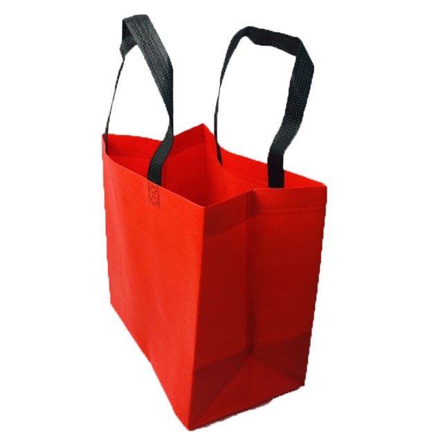  New Design Red Black Pp Non Woven Fabric for Shopping Bags Supplier