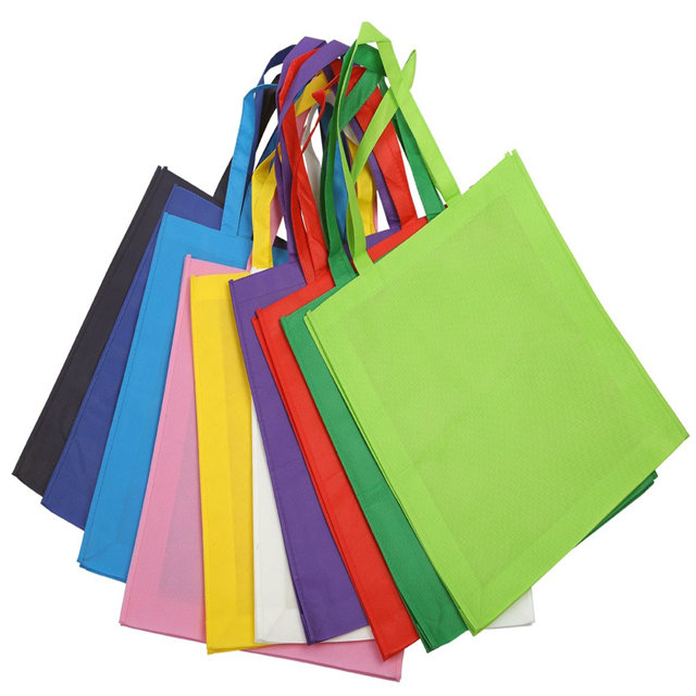 Hot sales shopping handle bag use 100% pp spunbond nonwoven fabric