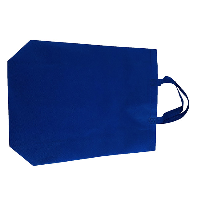 2022 New pattern 50-80 gsm Blue Colorful non woven fabric Handle bag 