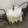 Disposable Tablecloth Hotel Restaurant Non Woven TNT Fabric Pp Spunbond Non Woven Fabric Table Cover