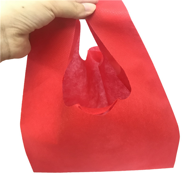  30-40 gsm Colorful Eco friendly advertising promotional bags pp non woven fabric for shopping 
