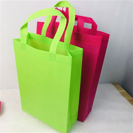 China Shopping Bag Manufacturer Spunbond Non Woven Shopping Handle Bag Tote Bag 