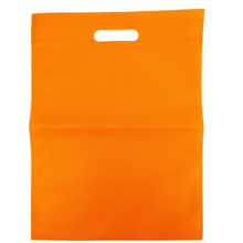 PP Nonwoven Fabric Cloth Spunbonded 100% Polypropylene Colorful D-cut Bag for Shopping