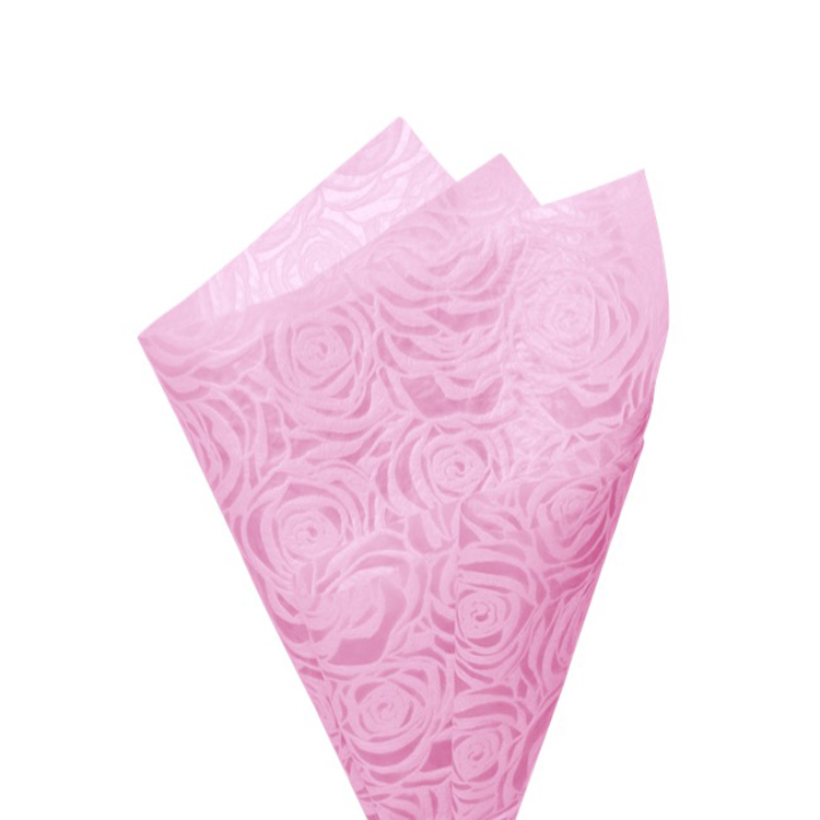Embossed Flower Wrapping Material Nonwoven Fabric 