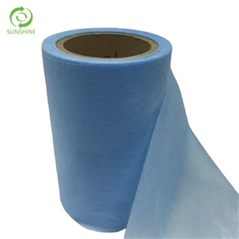 20-25gsm 17.5cm/19.5cm Medical 100%PP SS SSS Spunbond Nonwoven Fabric