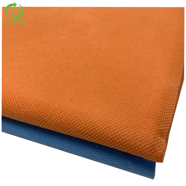 Factory colorful non woven spunbond pp fabric