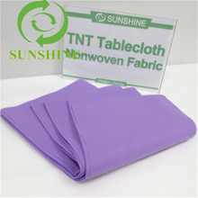 2021 China Best Quality Pp Spunbond Nonwoven Fabric Supplier for table cloth 