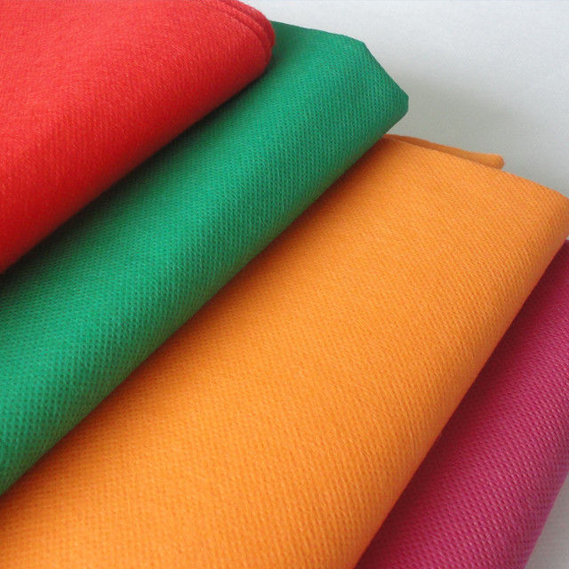 Sunshine colorful pp spunbond nonwoven fabric supplier