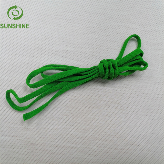 Factory Price Elastic 3mm Round/Flat Ear Band Earloop for Make Medical Product