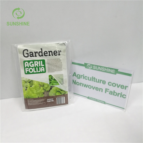  Anti-UV 1-3% 100% Polypropylene Non Woven Fabric Cloth Spunbonded Nonwoven Fabric Agriculture Cover
