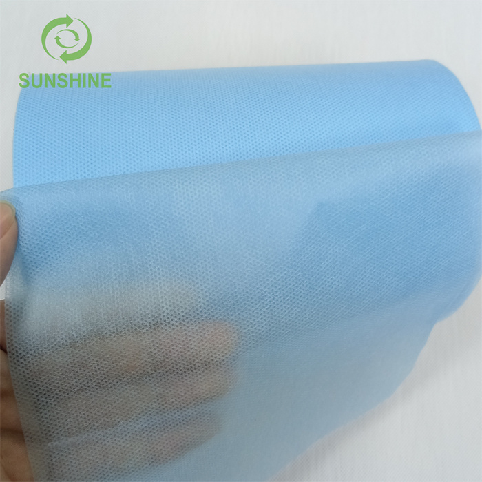 High Quality SS Medical 25/30gsm 100%PP Material Spunbond Nonwoven Fabric Rolls Spunbond Material