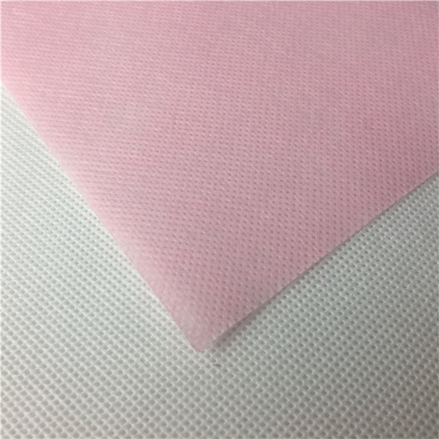 Colorful pp spunbond nonwoven fabric use to supermarket t-shirt bag