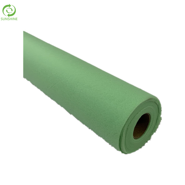 Eco-friendly Material PP Nonwoven Fabric Cloth Colorful TNT Spunbonded Non Woven Fabric Tablecloth Manufacturer
