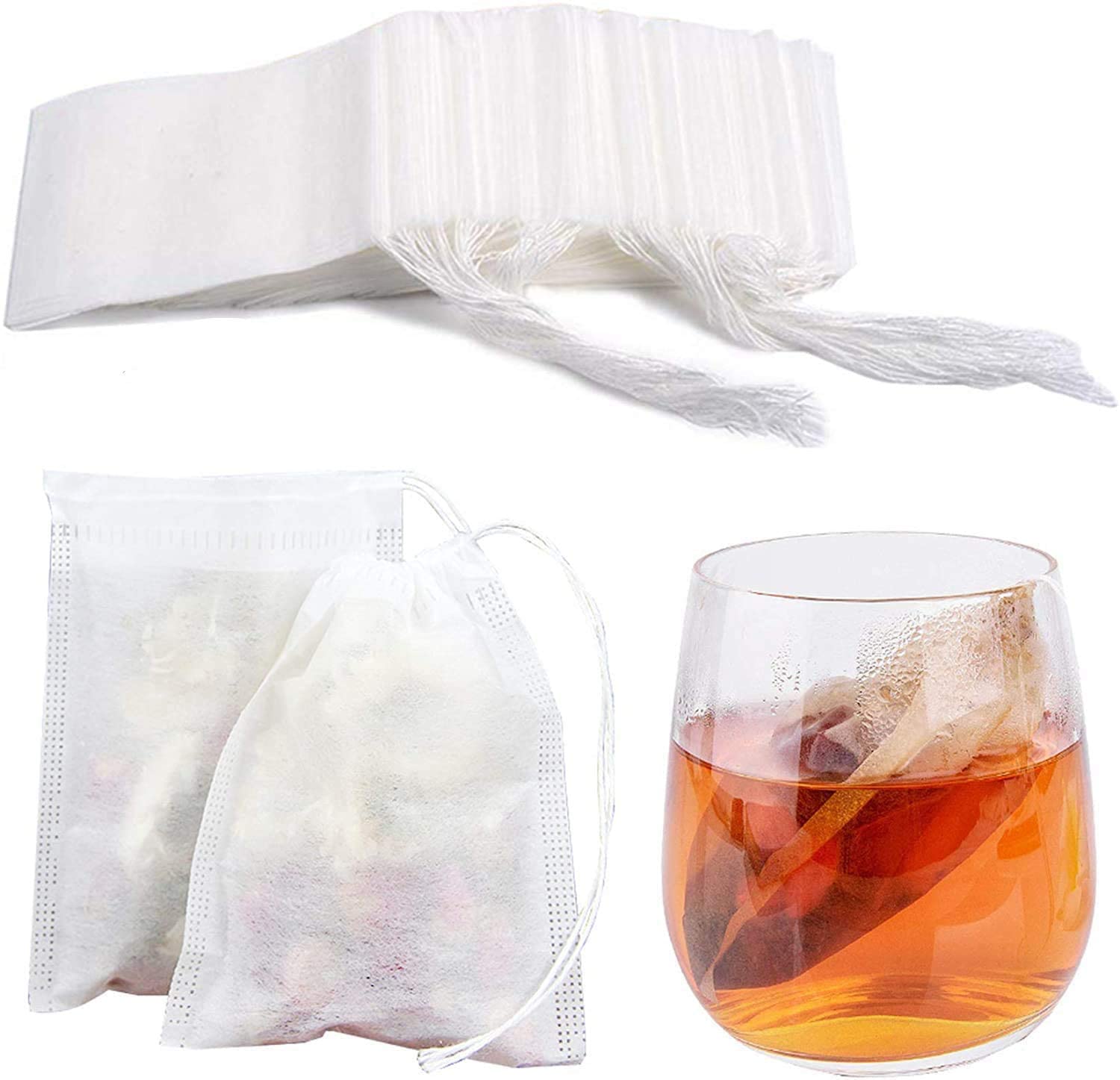 Tea bag material Non-woven fabric for filtering tea bags Hydrophilic non-toxic non-woven fabric