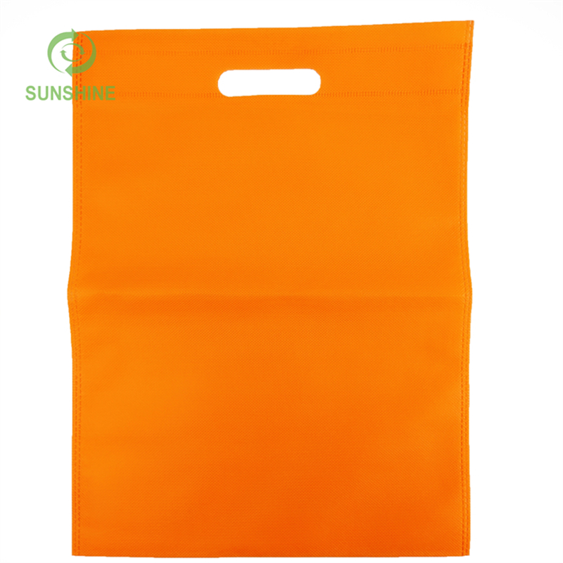 D-cut Eco 45-70gsm Non Woven Shopping Bags in China Factory