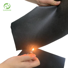 WHITE 60" wide 100% PP Fire Retardant Spunbond nonwoven Fabric Corovin Fabric-EU Fabric used for furniture