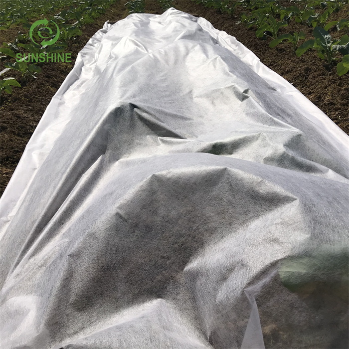 China Factory 3%-6%UV 15-70GSM 100%polypropylene Agriculture Nonwoven Weed Control Weed Mat Garden Cover Fabric