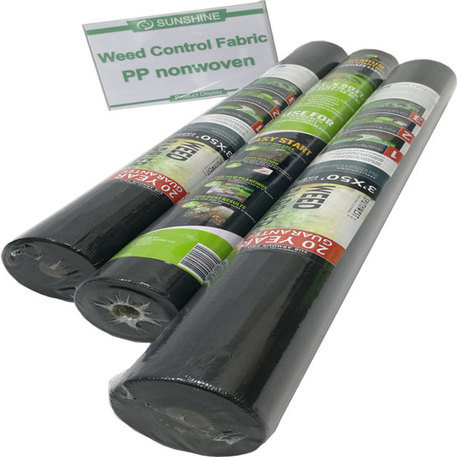 Agriculture Mats 100% PP Non Woven Fabric Cloth Prevent The Weed Spunbond Nonwoven Fabric Roll