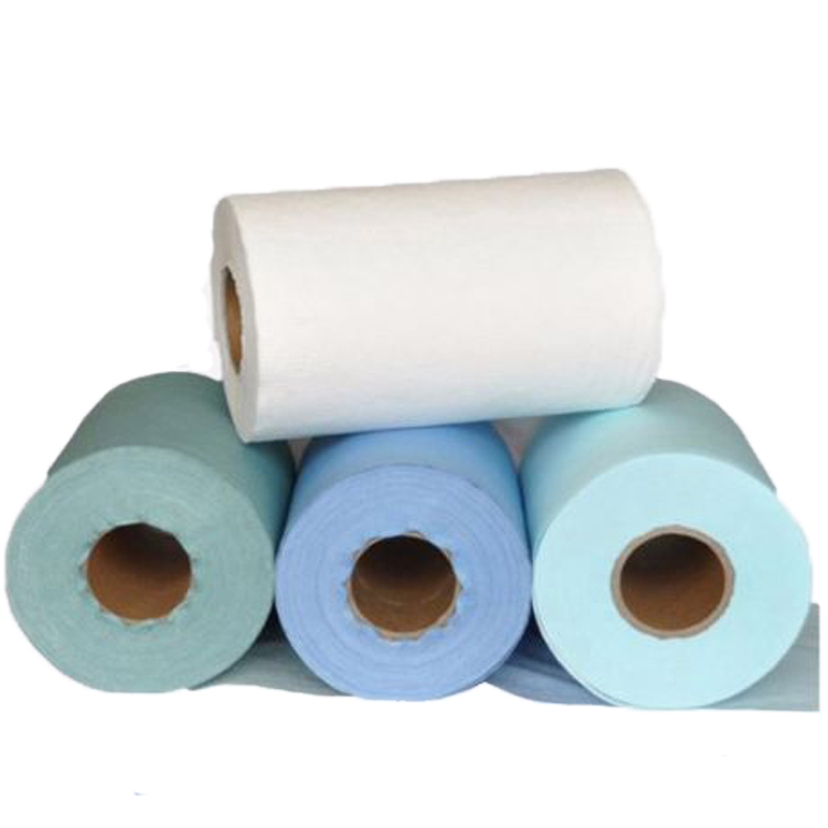 Make To Order 40g Blue And White SMS Medical Polypropylene Spunbonded Nonwoven Fabric for Protective Clothing