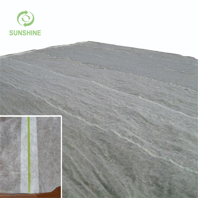 100%pp Agriculture Non woven Weed Control Mat Weed Barrier Cover