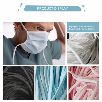 Stock Disposable Face Mask 3-layer Non-woven with Earloop Blue