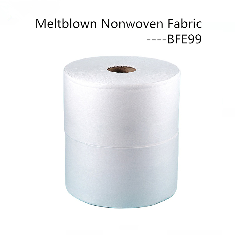 filter material Meltblown Nonwoven fabric BFE PFE mask filter white and dark
