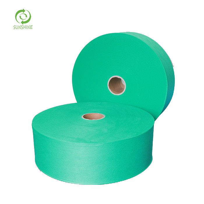 Disposable 100% PP Nonwoven Fabric Cloth Colorful Spunbonded Nonwoven Fabric Material for Medical
