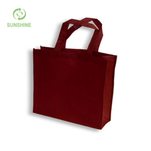 Colorful Pp Sounbond Nonwoven Fabric Handle Bag for Shopping Factory From China