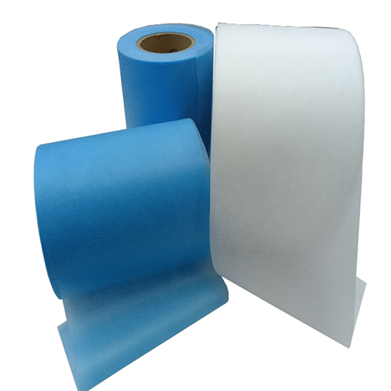 China Manufacturer 20-25gsm 17.5/19.5 PP SS SSS Spunbond Nonwoven Fabric Roll for Medical Product