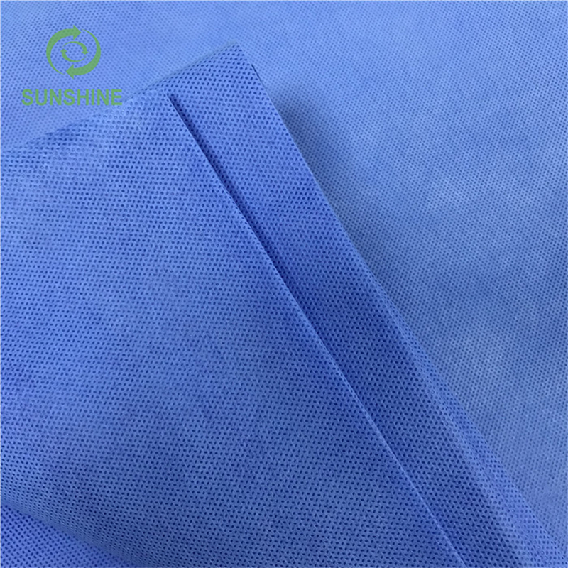  Medical SMS 100%Pp Spunbond SMMS Nonwoven Fabric Cloth China Factory Price