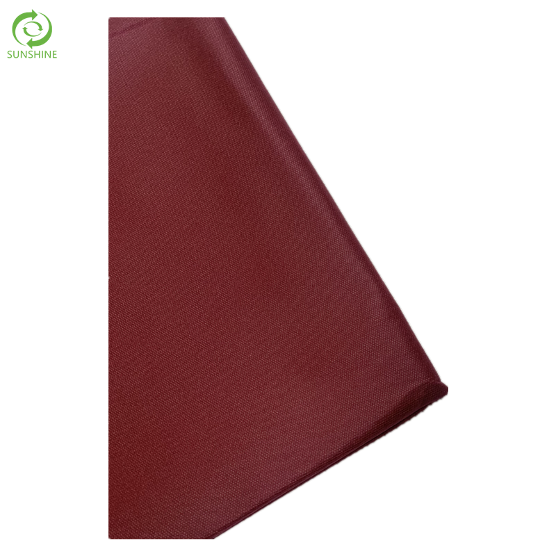 High quanlity colorful TNT nonwoven tablecloth 100 PP spunbond non woven fabric