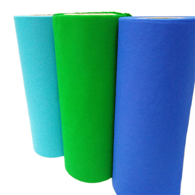 Nonwoven table cloth 100% pp spunbond non woven TNT fabric roll