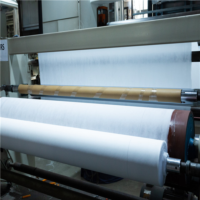 Outer layers 100 polyester spunlace print nonwoven fabric roll