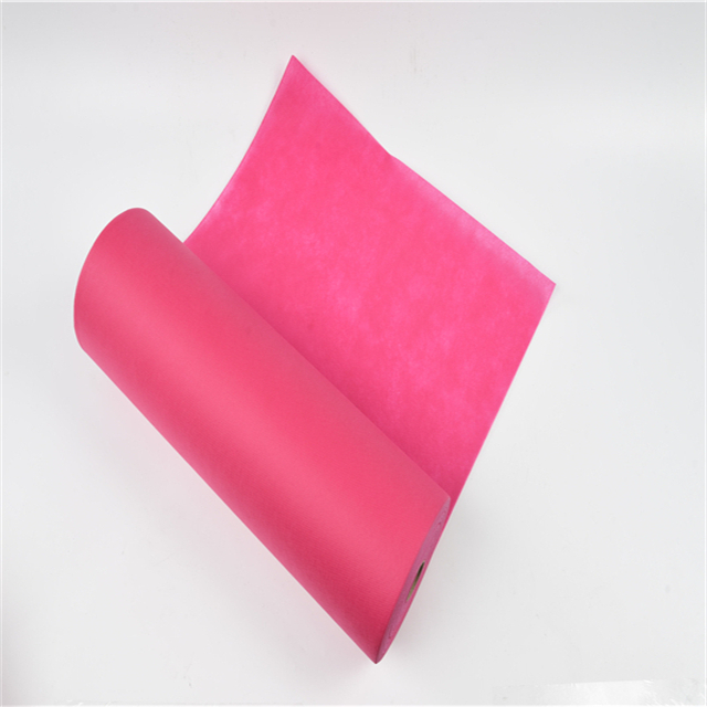 Colorful Nonwoven wrapping paper spunbond nonwoven fabric roll forwrapping flower gifts 
