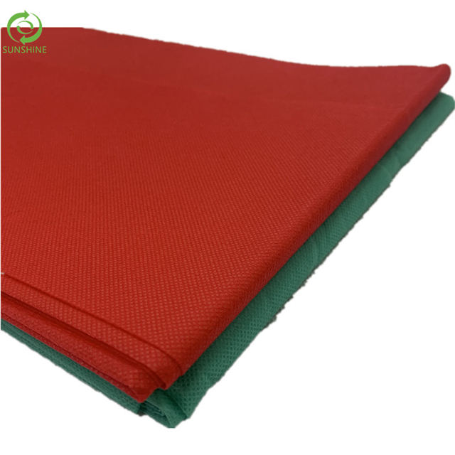 Nonwoven TNT fabric color spunbond non woven tablelcoth fabric
