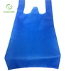 Colorful 100% Polypropylene Spunbond Non Woven Fabric T-shirt Bag for Shopping Bags