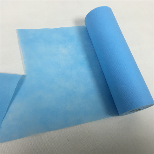 Waterproof Disposable Perforated Bedsheet 100% Polypropylene Spunbond Nonwoven Fabric Roll 
