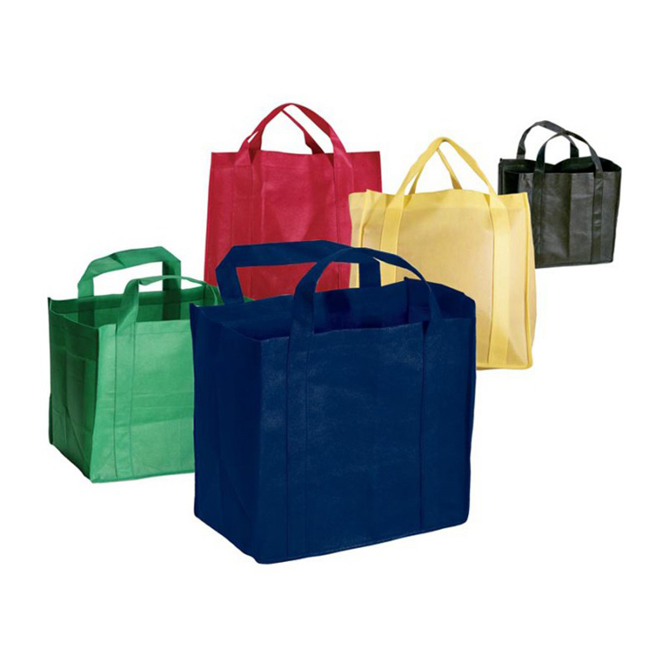 Customized multi-color non-woven bags environmental friendly shopping bags can be printed with LOGO