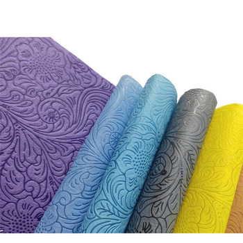 Cuztomized Embossed PP polypropylene Nonwoven fabric Roll 