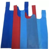 Wholesale Eco-friendly reusable PP Non woven fabric material for shopping T-shirt Bag 
