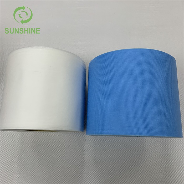 Colorful PP Nonwoven Fabric Roll 100% Polypropylene Non Woven Fabric Cloth for Medical Manufacturer